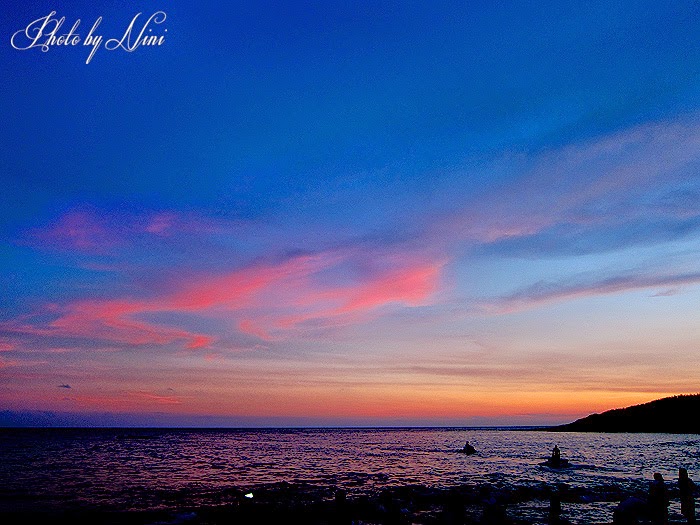 【墾丁景點】墾丁白沙灣。國境之南的浪漫夕陽海灘