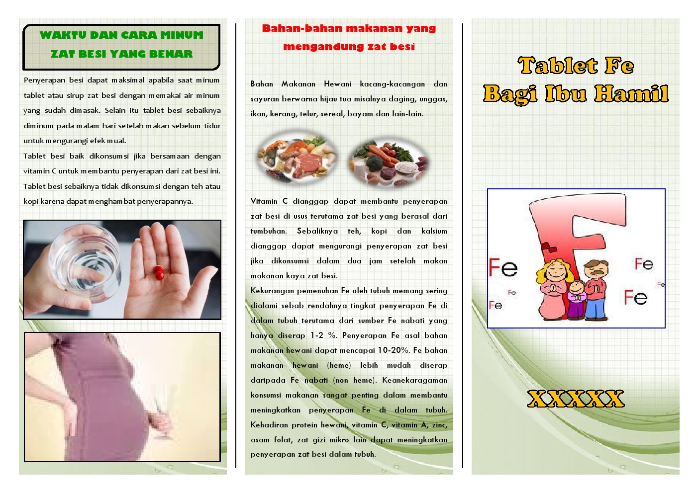 KUMPULAN LEAFLET KEBIDANAN KTI Kebidanan
