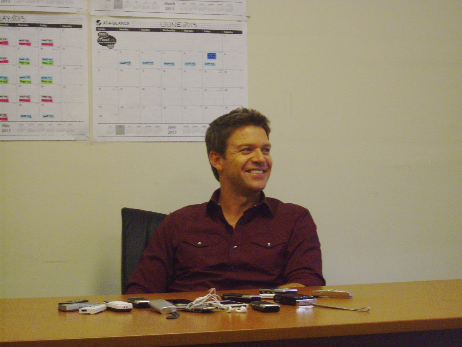 Jeff Dodge Photos 'The Glades' Set Visit