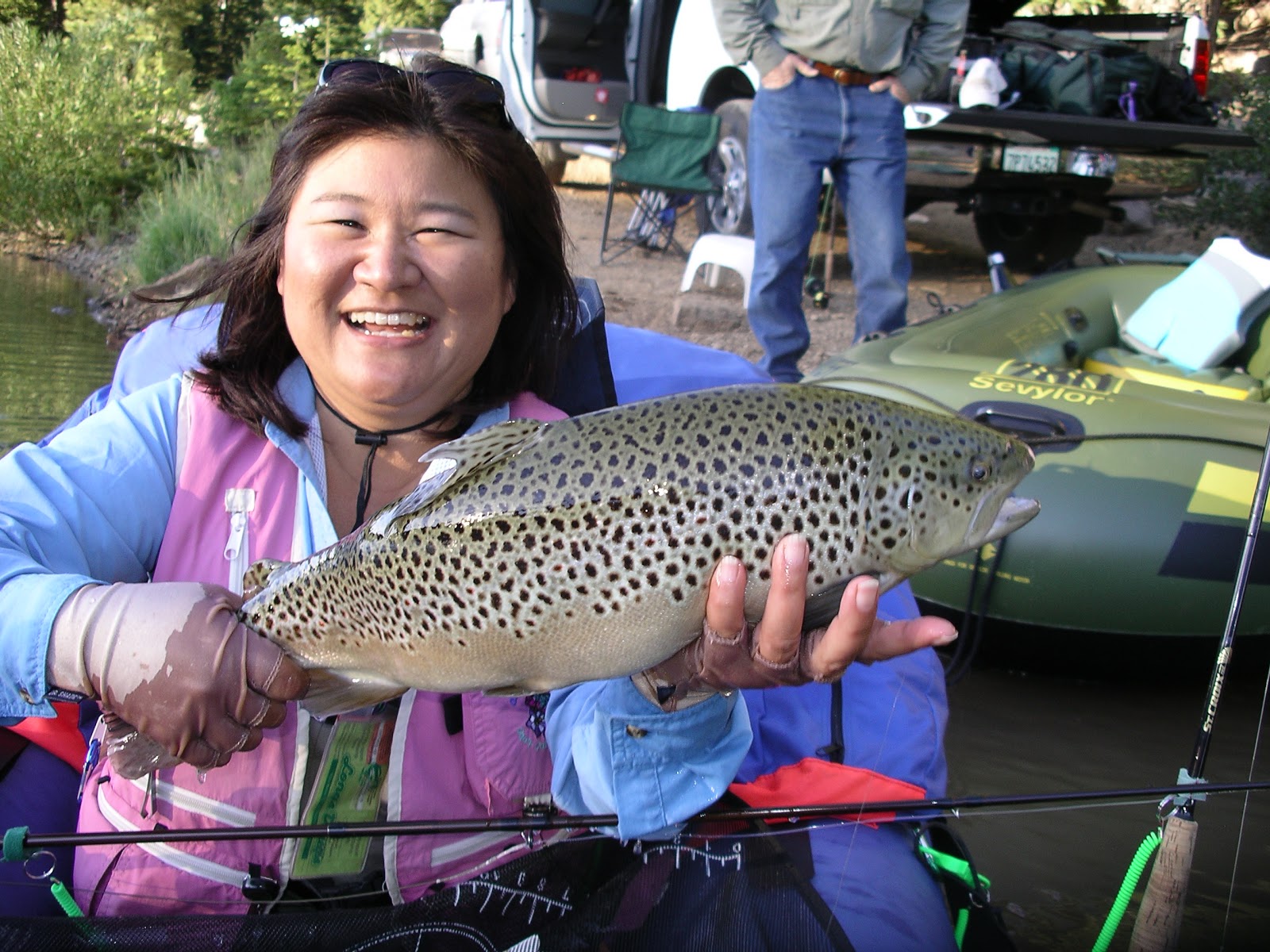 Sawmill Lake Fly Fishing 2015