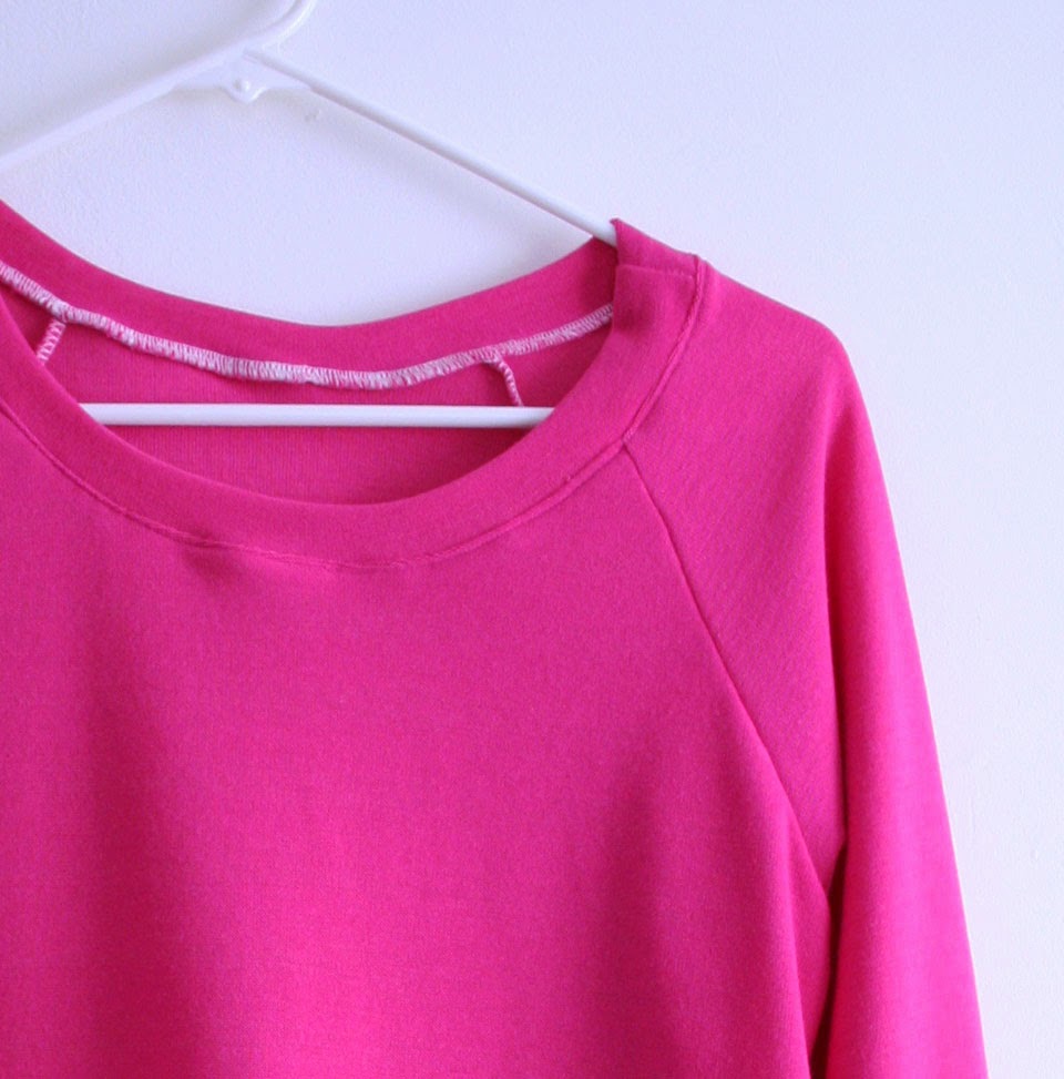 Tangible Pursuits: Sewing for Myself: Raglan Sleeve Sweater