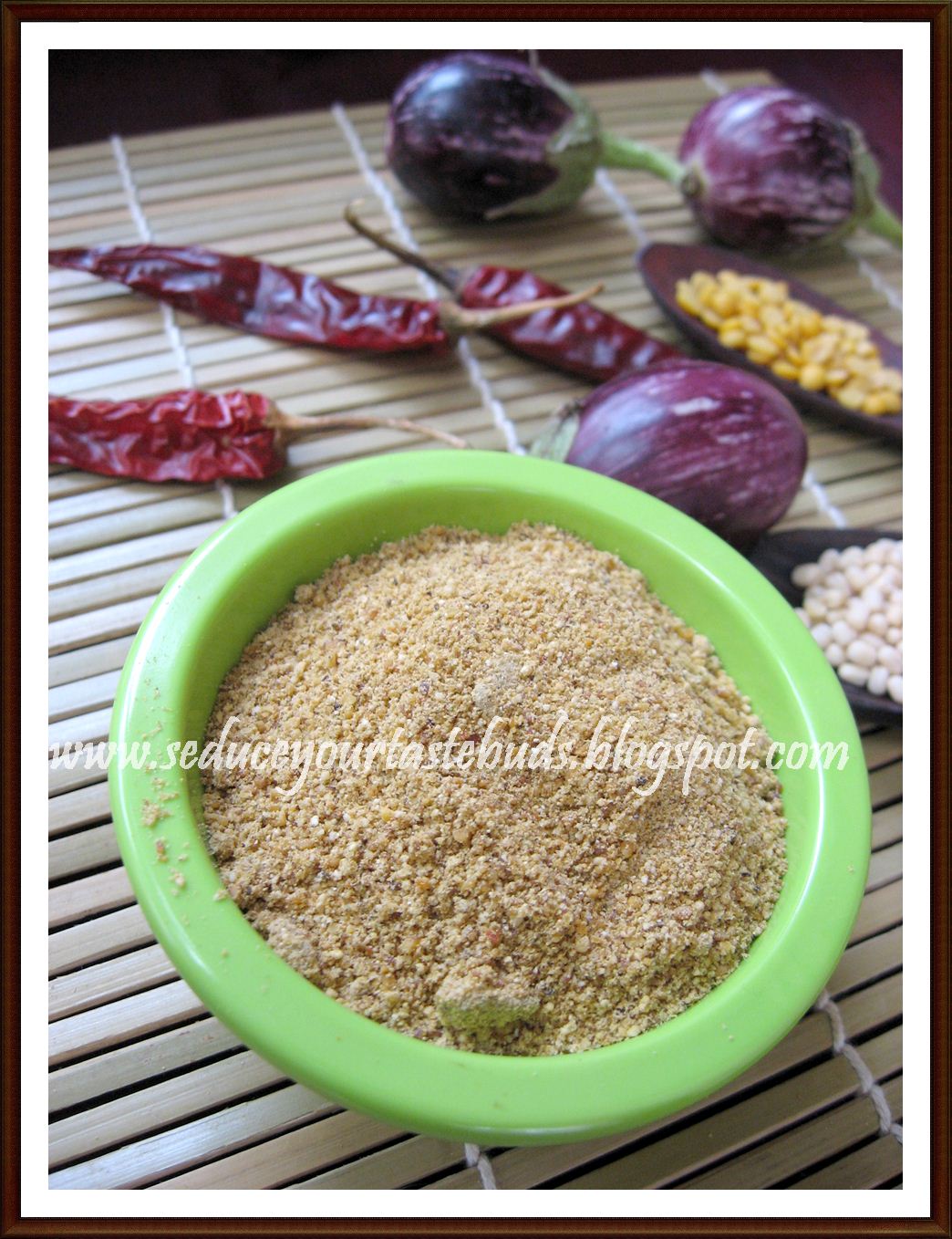 Seduce Your Tastebuds... Spice Mix For Vaangi Bhaath / Brinjal Rice