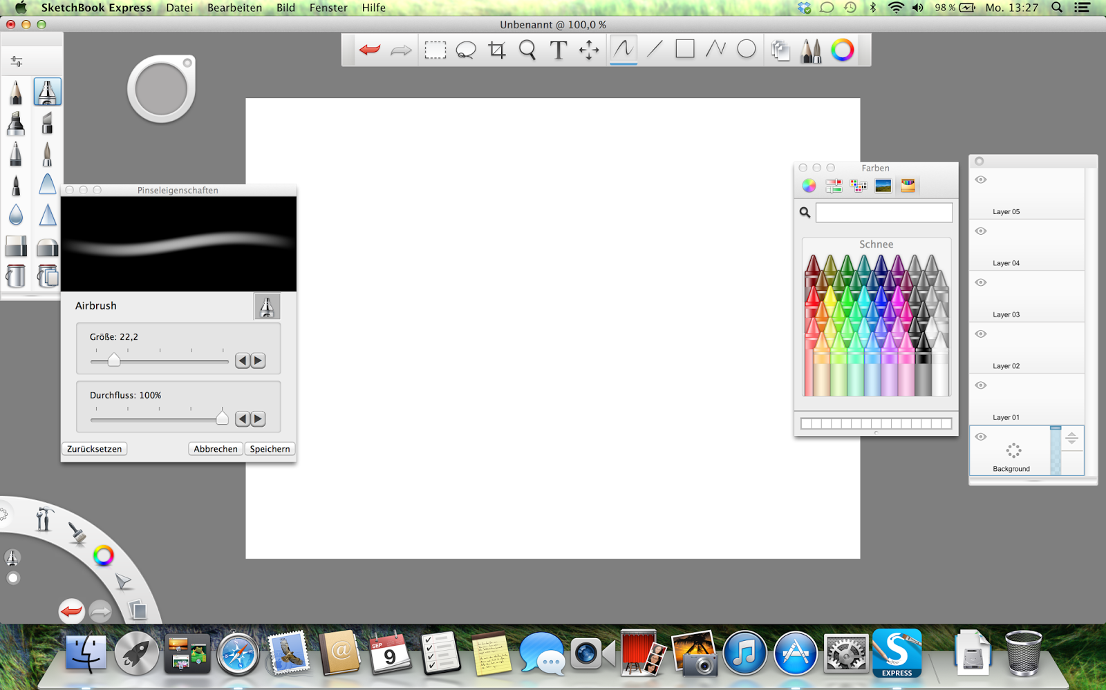 Gesehen, Gehört, Gefühlt, Getanzt Sketchbook Express 6 Review