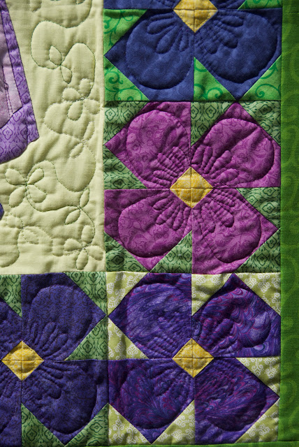 violets quilt