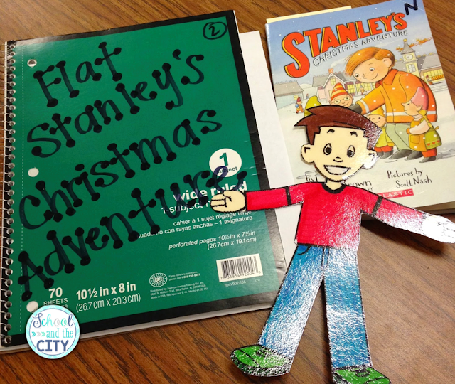 Flat Stanley's Christmas Adventures writing project