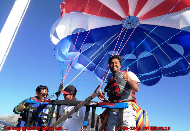 Parasailing in Lake Tahoe