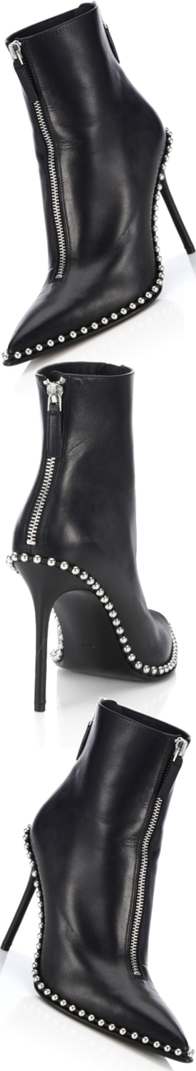 Alexander Wang Studded Leather Booties