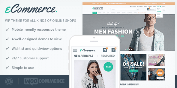 eCommerce v1.4.8 – Perfect WordPress E-Commerce Theme