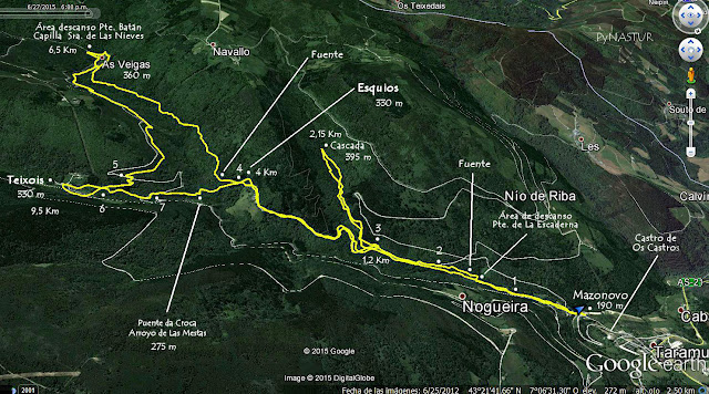 Mapa Ruta del Agua - Taramundi Mapa Ruta del Agua - Taramundi