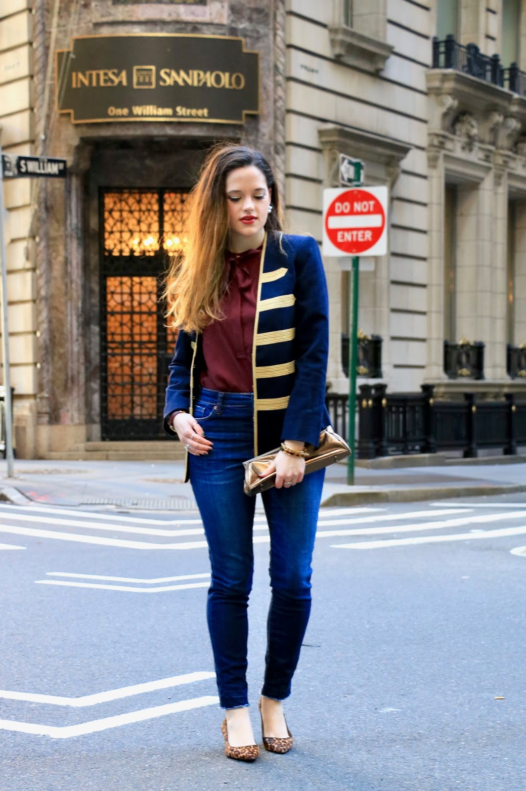 Nyc fashion blogger Kathleen Harper wearing a holiday outfit
