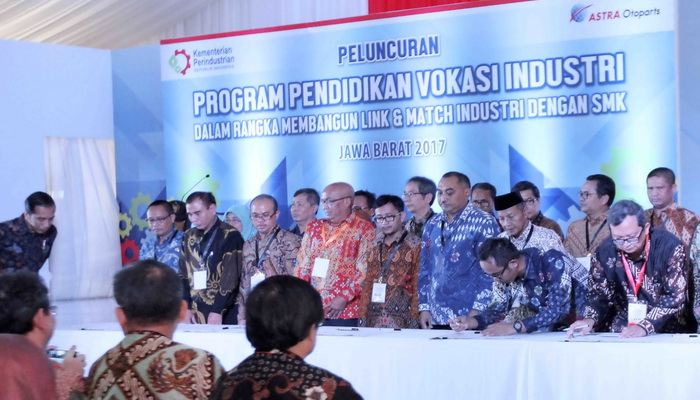 Pemerintah Kembali Percayakan AHM Kembangkan Pendidikan Vokasi SMK