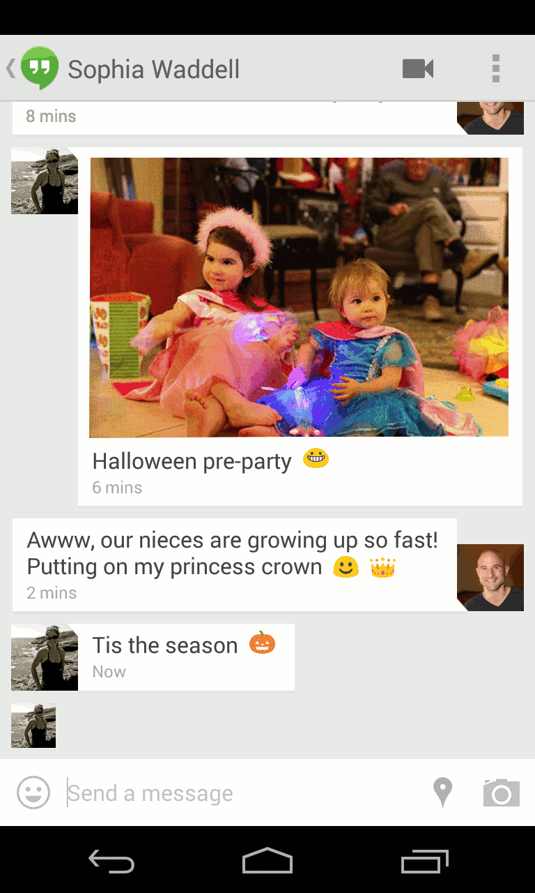 gif keyboard for hangouts