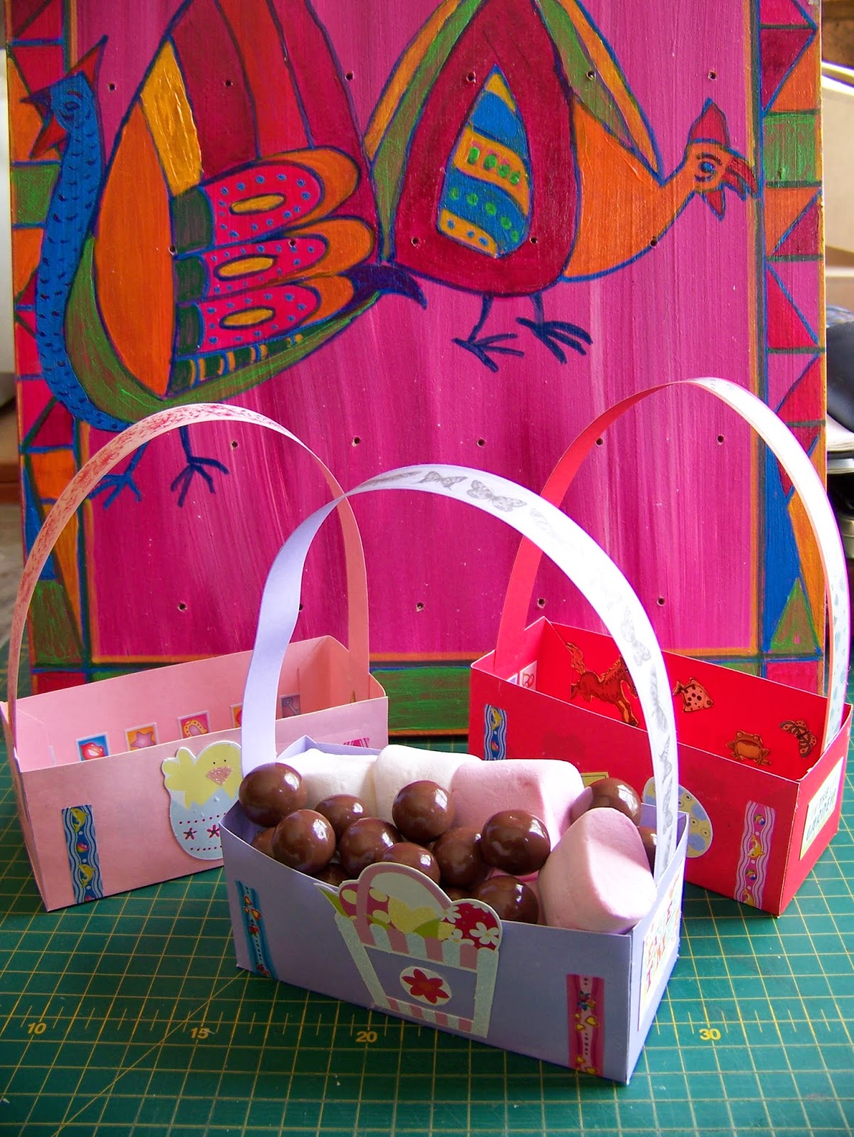 A Pretty Talent Blog Easter Egg Baskets for the Kids