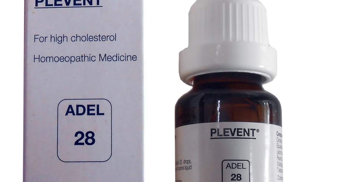 ADEL 28 Plevent(Homeopathic,medicines,)Drops For High Cholesterol.