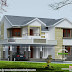 4 bedroom 2400 sq-ft sloping roof house