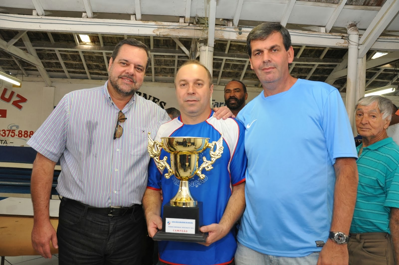 GENINHO, CAMPEÃO MUNICIPAL DE BOCHA INDIVIDUAL DE 2.013 - SÃO CARLOS