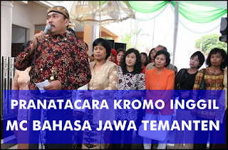 Pranatacara MC Kromo Inggil Bahasa Jawa Temanten