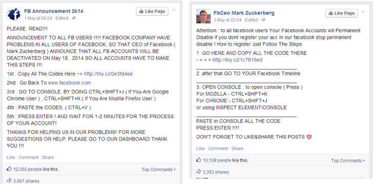 SCAMMYY! Mark Zuckerberg Can Deactivate Your Facebook Account Anytime