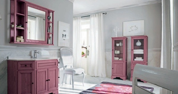 Desain Kamar Mandi Pink Cantik