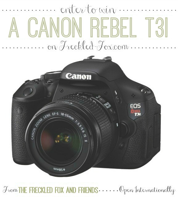 Canon DSLR Giveaway