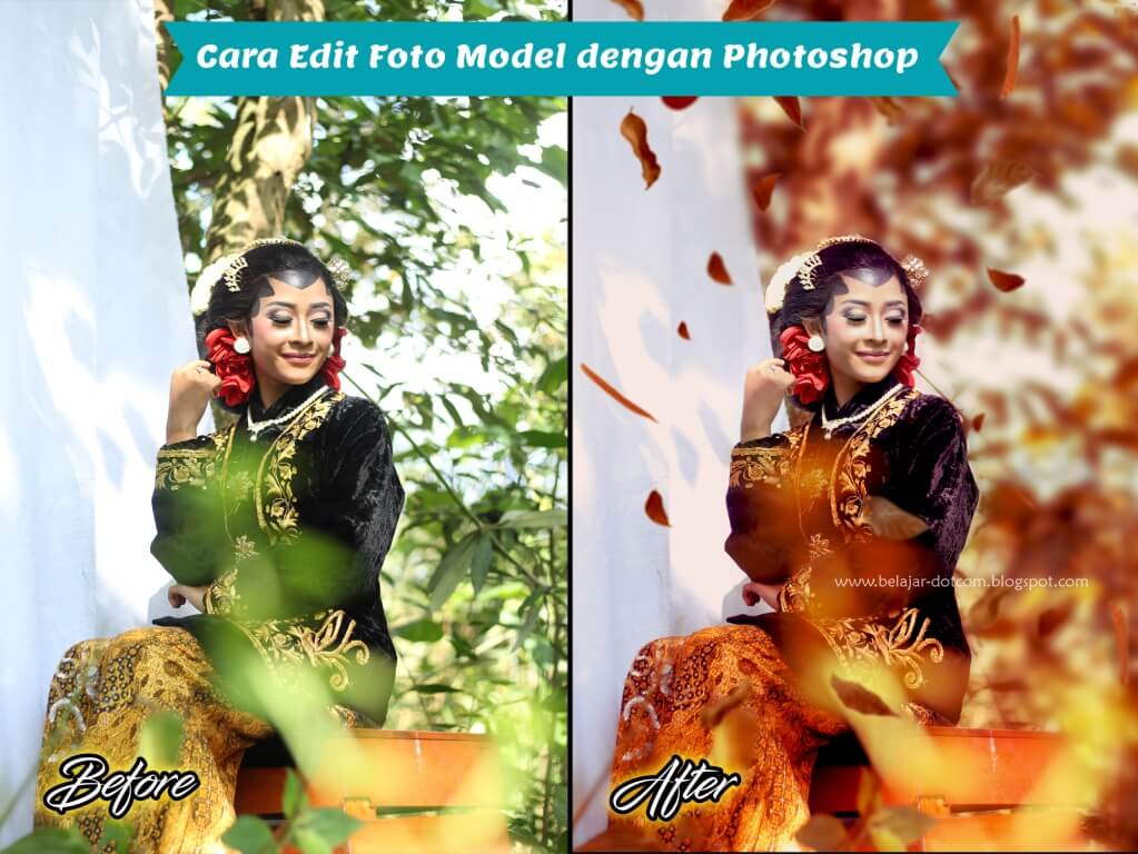 Cara Edit Foto Model Adat Jawa Keren di Photoshop - Kumpulan Tutorial
