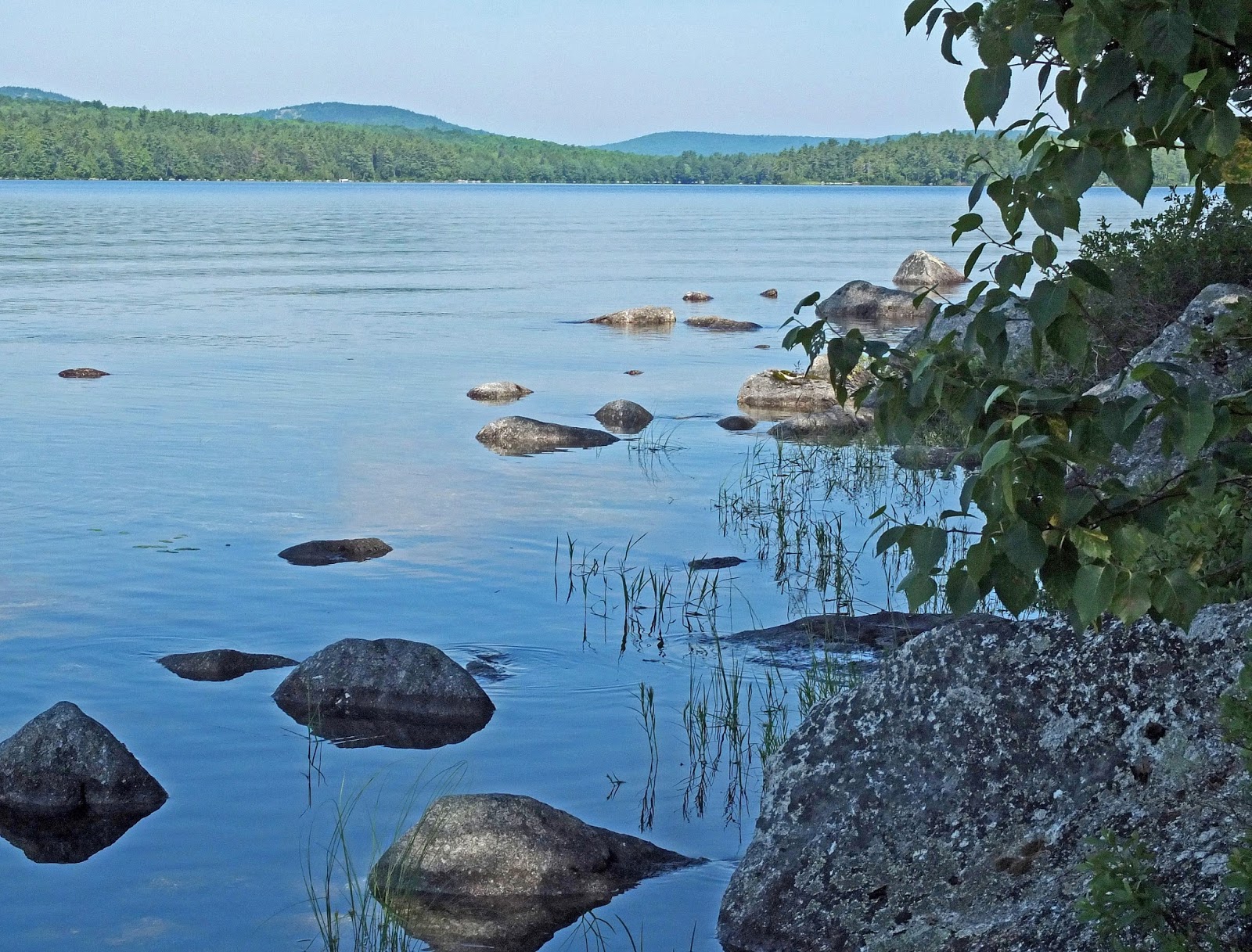 Hiking in Maine with Kelley 7/6/16 Branch Lake