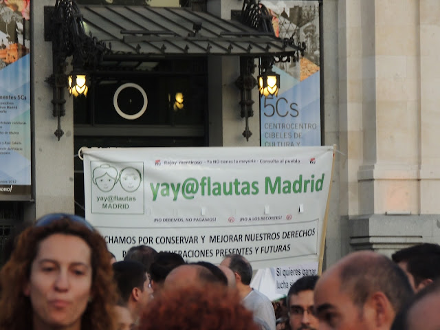 Fotos de la manifestación contra los recortes del Gobierno en Madrid