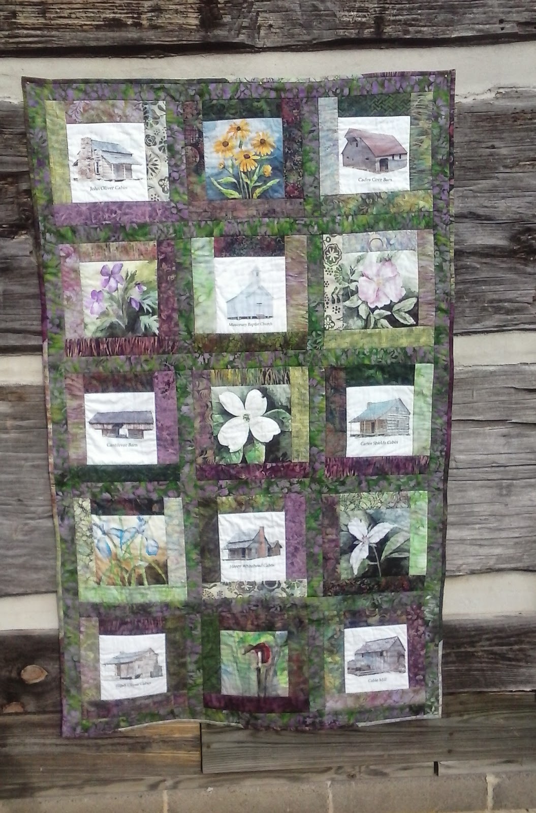 Holloway's Country Home Original Art and the Designing of a Quilt
