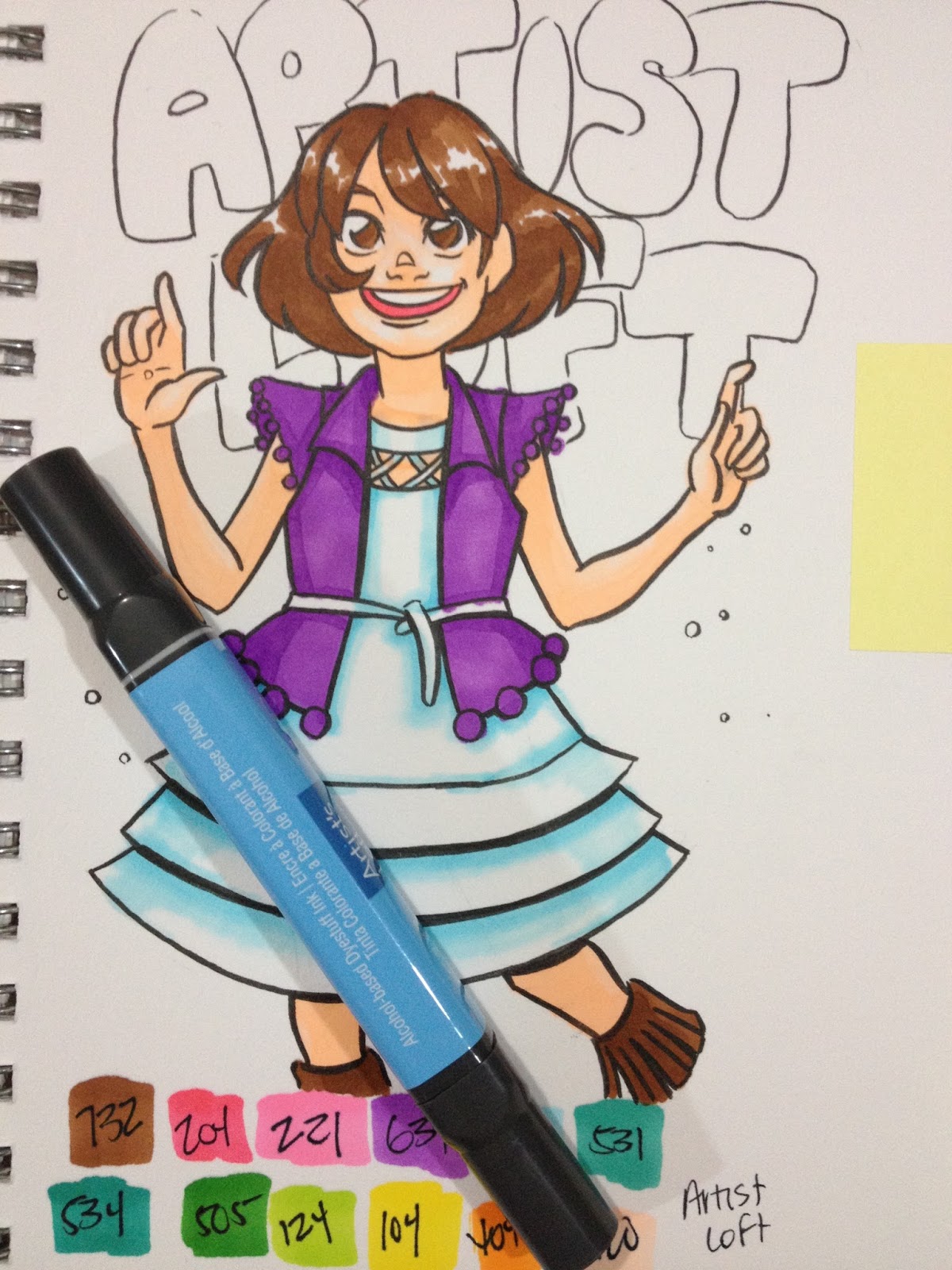 Artist Loft Markers Review + Ideas to use them! 