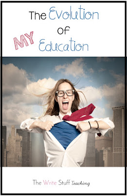 While some look at The Evolution of Education, I notice and reflect upon The Evolution of MY Education. I grow each day in my learning with students.