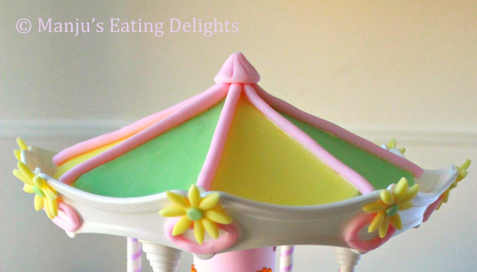 How To Make A Fondant Carousel Cake How To Make A Fondant Carousel Cake