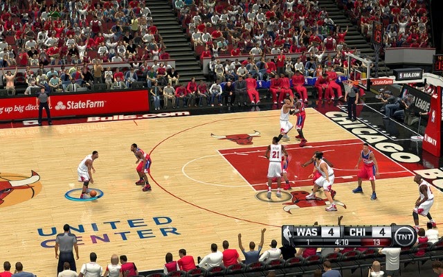 Bulls HD Court | NBA 2K14 PC Mod