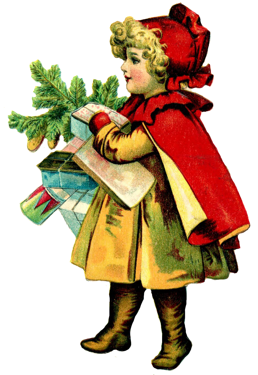 free victorian christmas clipart - photo #3