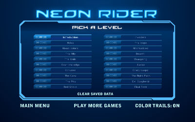 Neon Rider - Jeu de Course sur PC
