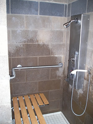 Handicap shower stalls for limited mobility person:Shower Remodel