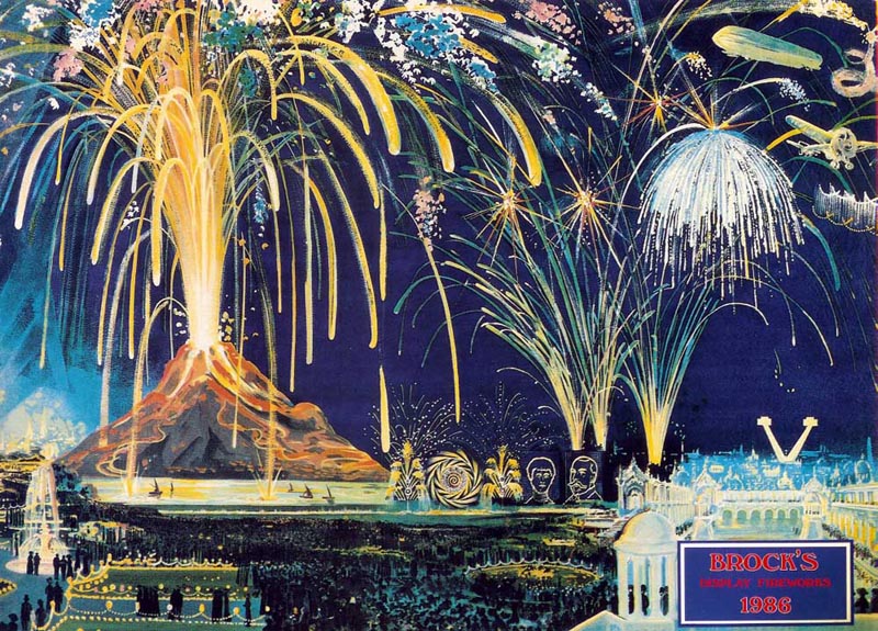 Brock's brand fireworks 1986