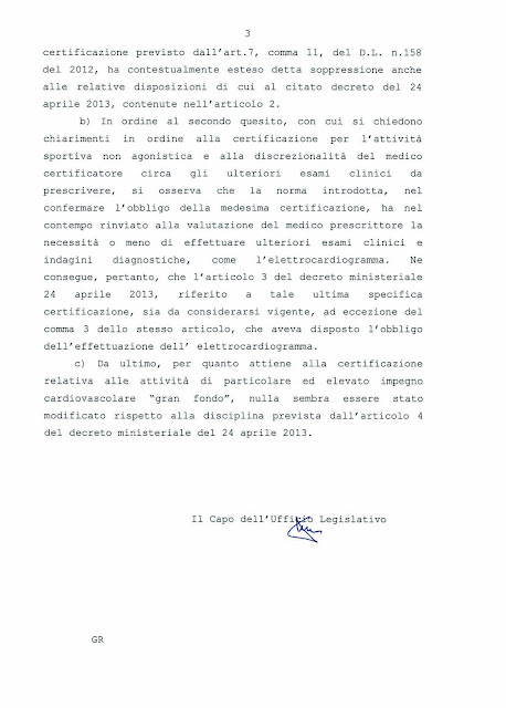 SCARICARE CERTIFICATO MEDICO COLF