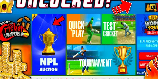 Download World Cricket Championship 2 Mod Apk Terbaru