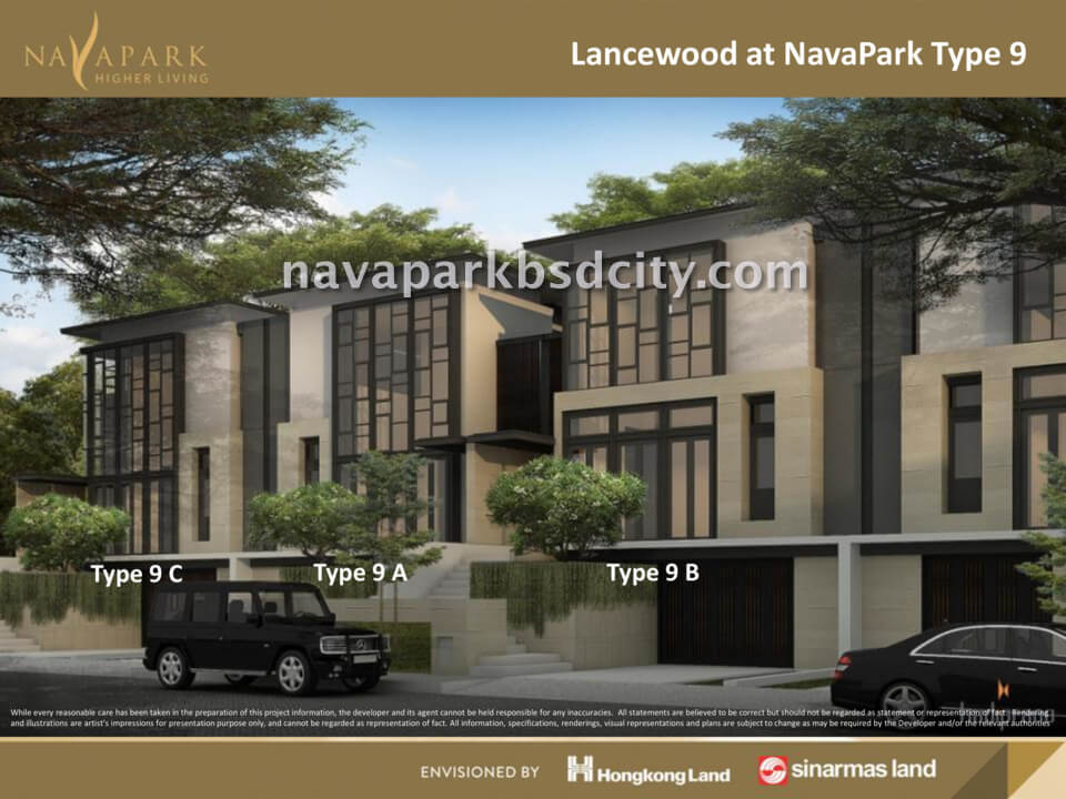 Tipe 9 Lancewood Nava Park BSD Tipe 9 Lancewood Nava Park BSD
