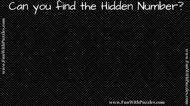 Observation Challenge: Find the Hidden Number Puzzle