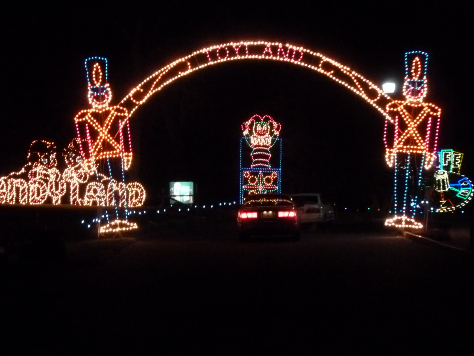 Photoops Holiday Displays Bright Nights, Toy Land Arch Springfield, MA
