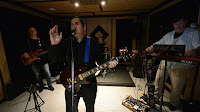 Shot from the live video of Simon Densley and band
