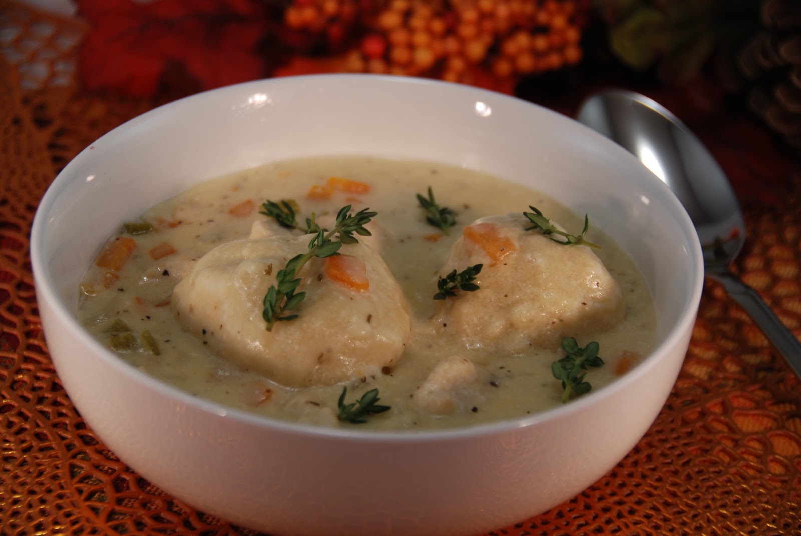Paleo Rebel GlutenFree Creamy Chicken & Dumplings Soup