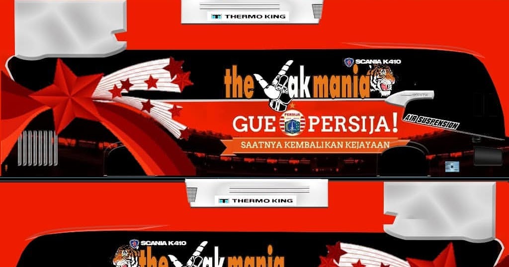 Livery Bussid Bimasena Sdd Persija Download Tema Livery