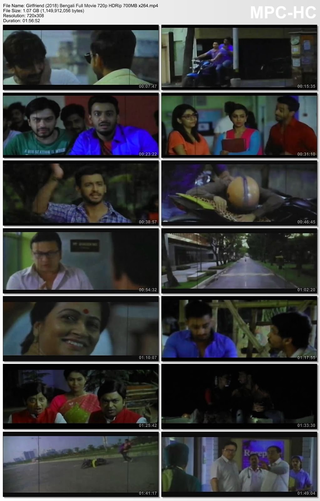 Girlfriend (2018) Bengali Full Movie 720p HDRip 700MB x264 | movieworld