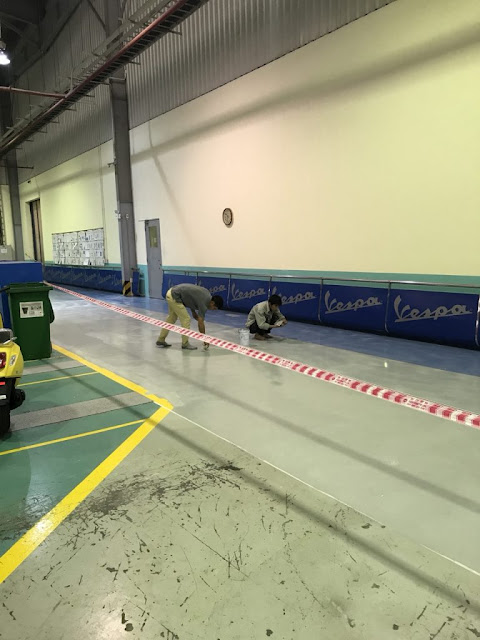Sơn nền Epoxy nhà máy Piaggio KCN Bình Xuyên - Vĩnh Phúc Sơn nền Epoxy nhà máy Piaggio KCN Bình Xuyên - Vĩnh Phúc