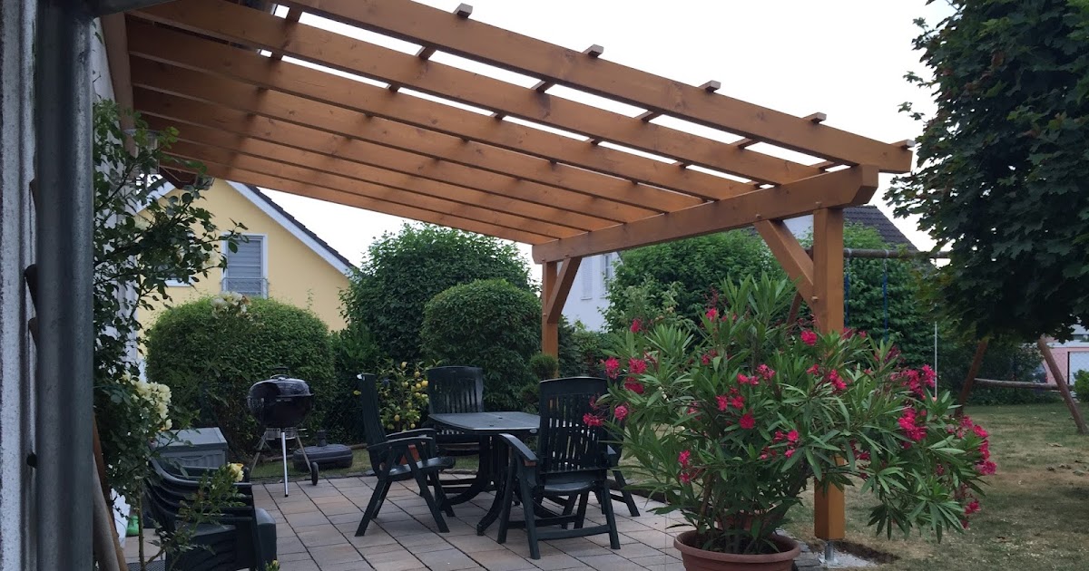 HolzwurmTom.de: Bau einer Terrassenüberdachung - Teil 3