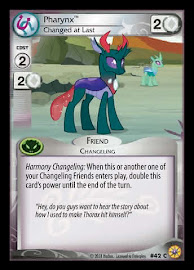 My Little Pony Pharynx, Changed at Last Friends Forever CCG Card