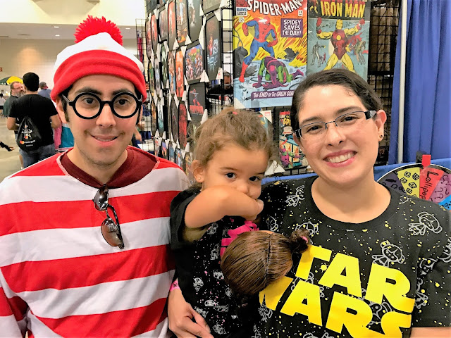 We found Waldo Waldo with Leia and I