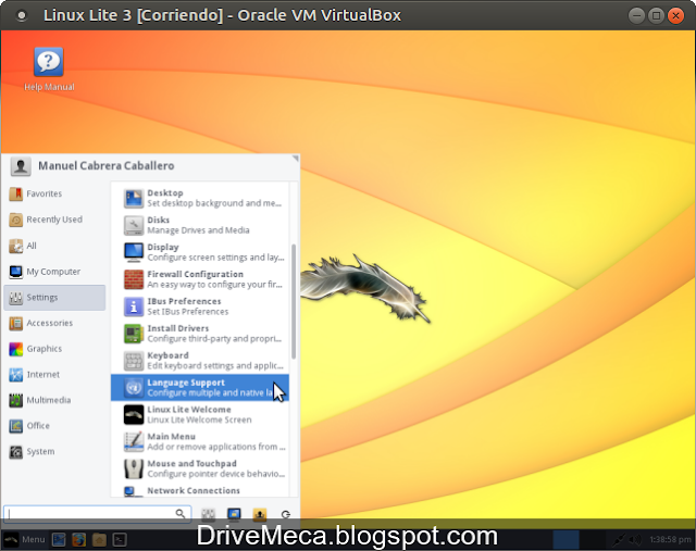 DriveMeca instalando Linux Lite paso a paso